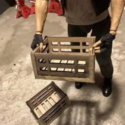 CRM Holzkiste - Obstkiste 40x30x20mm 1/10 (Bausatz)