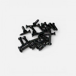 CRM screw Stahl schwarz M1.2 (20 pcs)