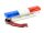 BoomRacing Rc Police Car Strobe Flashing 360 Rotation Scale Light Bar Kit Red & Blue BRHY00398RB