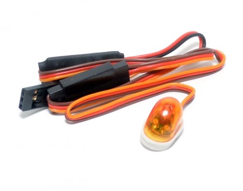 BoomRacing 360 Degree Rotation Led Police Light (oval) Yellow BRHY00401Y