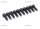 BoomRacing Wide Cap Head M4X12MM 3.0MM Hex Socket Screws Bolts (10) Black BRACH4012