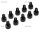 BoomRacing M4x6mm Socket Cap Screw 12.9 Grade Nickel Plated Screws (10) BRASCH4006