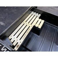 CRM Sitzbank für Ladefläche aus Holz für...