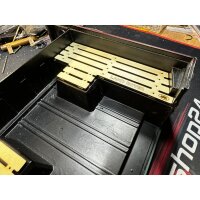 CRM Sitzbank für Ladefläche aus Holz für Series II & III 88