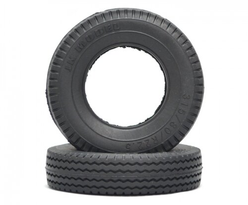 BoomRacing 1/14 Truck Tire F Size  85 x 22.5mm (1 pair) Black BRK613001