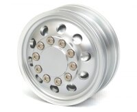 BoomRacing Aluminum Front Wheel for 1/14 (1pcs) Silver...