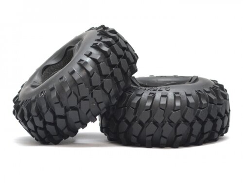 BoomRacing KRT Crawler Tire 96mm K1 (1pair) Black BRK623012