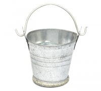 BoomRacing RC Scale Accessories - Metal Pail Silver...