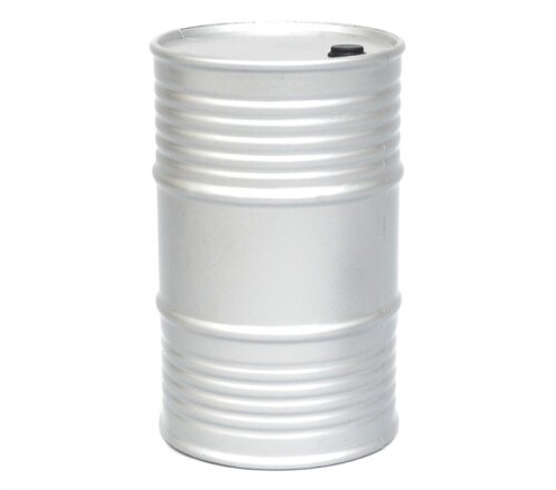 BoomRacing 1/10 RC Crawler Oil Tank 44 Gallon Silver BRK790016S