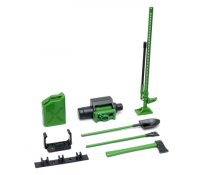 BoomRacing 1/10 Scale Crawler Attachment-tools Set Green...