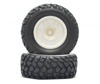 BoomRacing 1/10 Short Course Wheel +Tire Set(1 Pair) F...