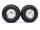 BoomRacing 1/10 KRT Crawler Chrome Wheel & Tire Set 108MM K1 BRK624108C