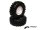 BoomRacing 1/10 KRT Crawler Wheel & Tire Set 108MM K1 White BRK624108W