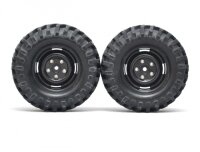 BoomRacing 1/10 KRT Crawler Wheel & Tire Set 96MM K1...