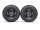 BoomRacing 1/10 KRT Crawler Wheel & Tire Set 96MM K1 Black BRK624106BK
