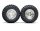 BoomRacing 1/10 KRT Crawler Chrome Wheel & Tire Set 96MM K1 BRK624106C