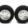 BoomRacing 1/10 KRT Crawler Chrome Wheel & Tire Set 90MM K1 BRK624190C