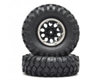 BoomRacing 1/10 KRT Crawler Wheel & Tire Set 108MM K1...