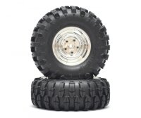 BoomRacing 1/10 KRT Crawler Chrome Tire Set 108MM K2...