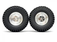 BoomRacing 1/10 KRT Crawler Chrome Tire Set 100MM K3...