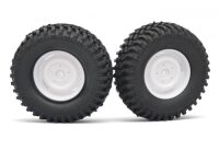 BoomRacing 1/10 KRT Crawler Tire Set 100MM K3 White...