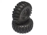 BoomRacing 1/10 KRT Crawler Tire Set 108MM K2 Black...