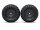 BoomRacing 1/10 KRT Crawler Wheel & Tire Set 90MM K1 Black BRK624000BK