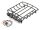 BoomRacing RC Crawler Luggage Tray With Led-Mini (Big White BRK770066W