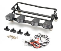 BoomRacing Crawler Luggage Tray With Fog Light (S) White...