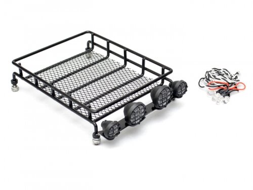 BoomRacing Crawler Luggage Tray With Light (Big) White BRK770075W