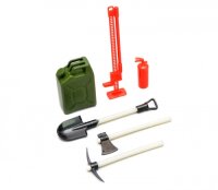 BoomRacing 1/10 Scale Crawler Attachment-Tools Set Black...