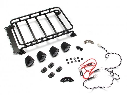 BoomRacing Luggage Tray with Lights White BRK770074W