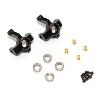 Team Raffee & Co Aluminum Front Hub - 1 Pair Black...
