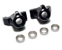 Team Raffee & Co Aluminum Rear Hub - 1 Pair Black for...