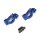Team Raffee & Co Aluminum Front C-Hub - 1 Pair Blue for Traxxas LaTrax Teton BRTE003B