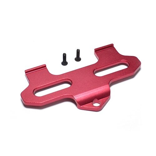 Team Raffee & Co Aluminum Upper Plate - 1 Pc Red for Traxxas LaTrax Teton BRTE006R