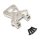 Team Raffee & Co Aluminum Front Shock Tower - 1 Pc Silver for Traxxas LaTrax Teton BRTE007S