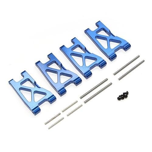 Team Raffee & Co Aluminum Front & Rear Arms  2 Pair Blue for Traxxas LaTrax Teton BRTE012B