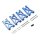 Team Raffee & Co Aluminum Front & Rear Arms  2 Pair Blue for Traxxas LaTrax Teton BRTE012B