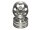 BoomRacing Aluminum Front Wheel Set 7-hole (2 Pcs) Silver  for Tamiya 1/14 Truck (1838LS) BRQ25403