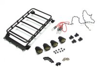 BoomRacing Luggage Tray with Lights Yellow BRK770074Y