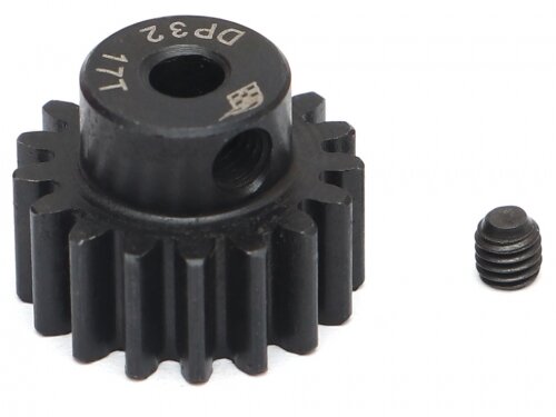 BoomRacing 32P 17T / 3.175mm Steel Pinion Gear - 1 Pc BRPG3217-3