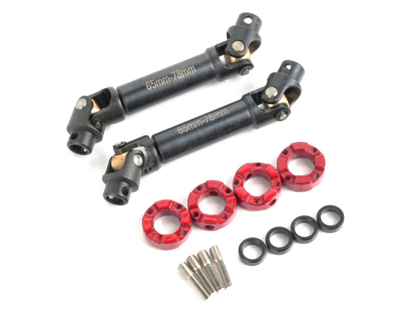 BoomRacing Voodoo CVD Center Drive Shafts  65MM-78MM BRQ90279C