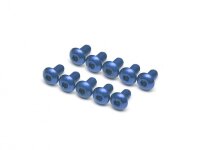 BoomRacing Aluminum 7075 M3x6 Hex Socket Button Head...