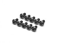 BoomRacing Aluminum 7075 M3x6 Hex Socket Button Head...