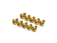 BoomRacing Aluminum 7075 M3x6 Hex Socket Button Head...