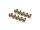 BoomRacing Aluminum 7075 M3x6 Hex Socket Button Head Screws Bolts  (10) Titanium BRHSA36TIT
