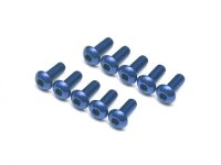 BoomRacing Aluminum 7075 M3x8 Hex Socket Button Head...