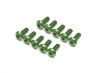 BoomRacing Aluminum 7075 M3x8 Hex Socket Button Head...