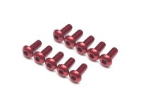 BoomRacing Aluminum 7075 M3x8 Hex Socket Button Head...